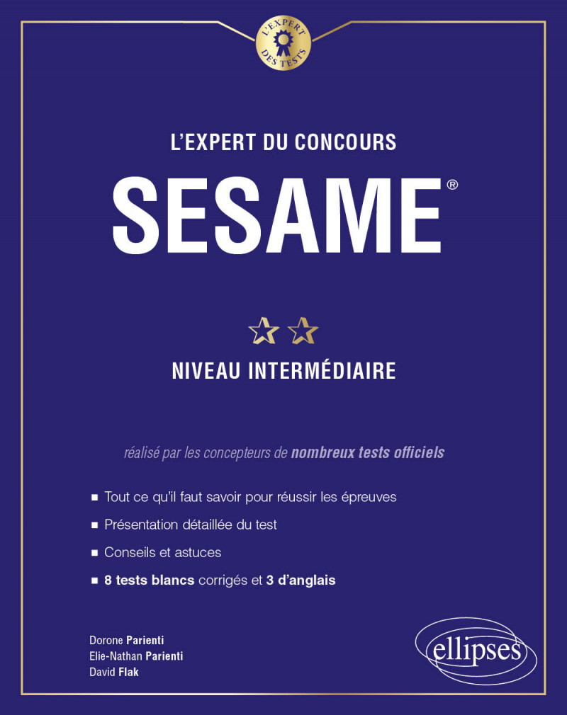 L'Expert du concours SESAME - Niveau intermédiaire