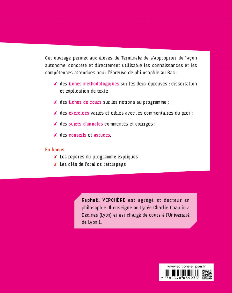 Dissertation ses terminale es