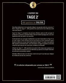 L'Expert du Tage 2® - 400 questions de calcul