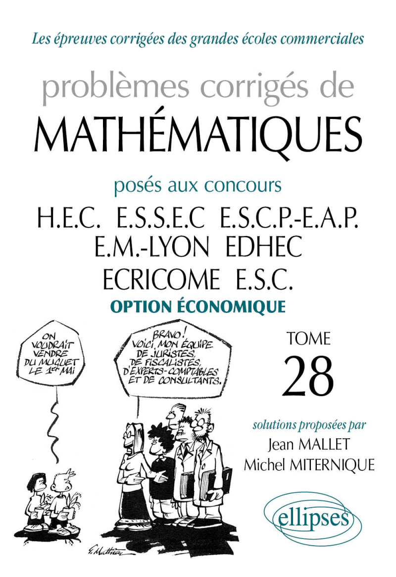 Mathématiques HEC 2006-2007 - Tome 28 (option économique)