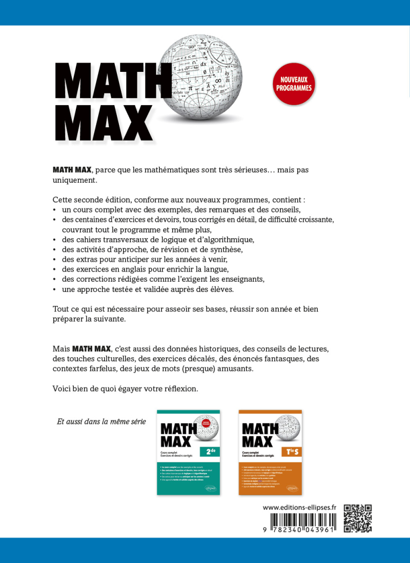 Math Max - Première enseignement de spécialité - Cours complet ...