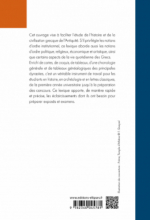 Lexique d'histoire et de civilisation grecques - 4e édition