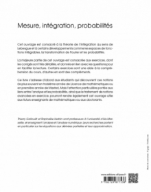 Mesure, intégration, probabilités