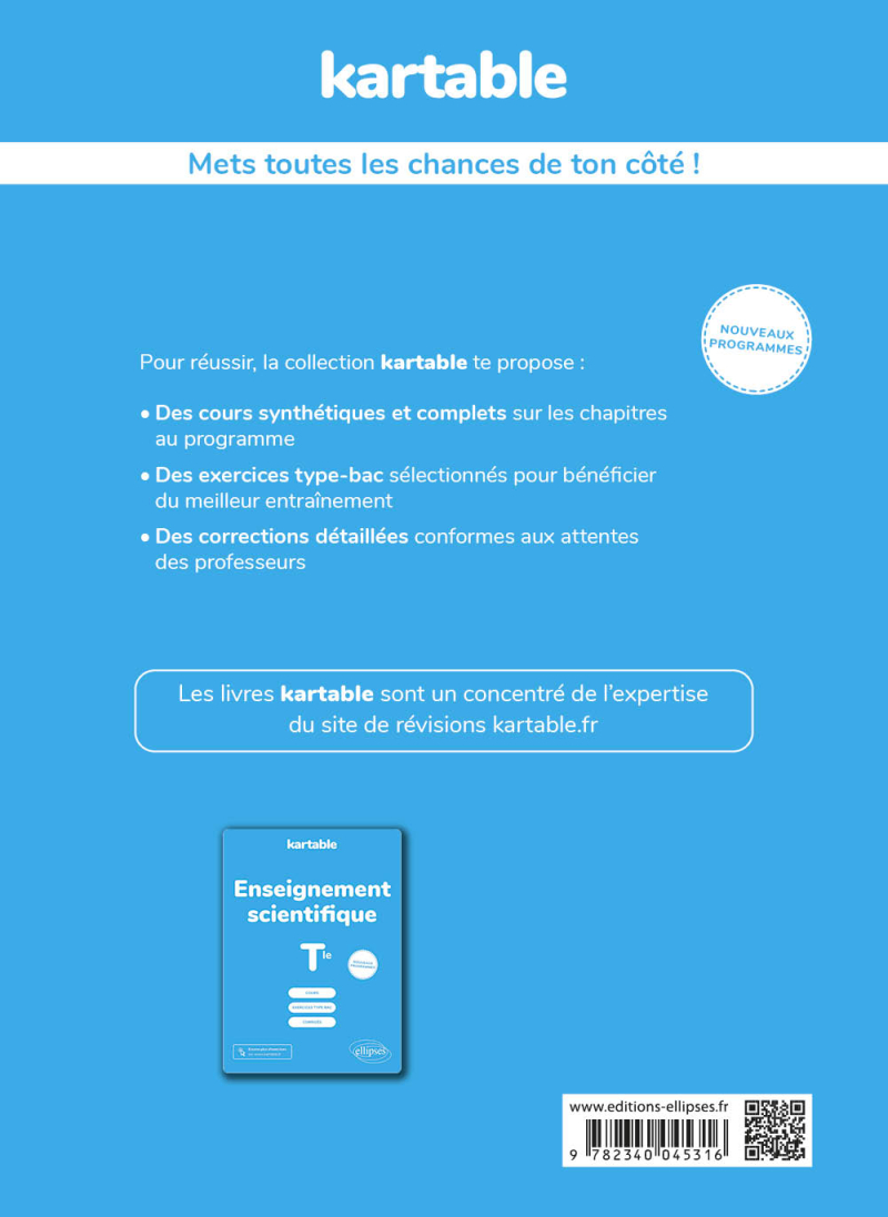 Spécialité Maths - Terminale - Nouveaux programmes