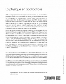 La physique en applications - 150 problèmes corrigés PC-PC*