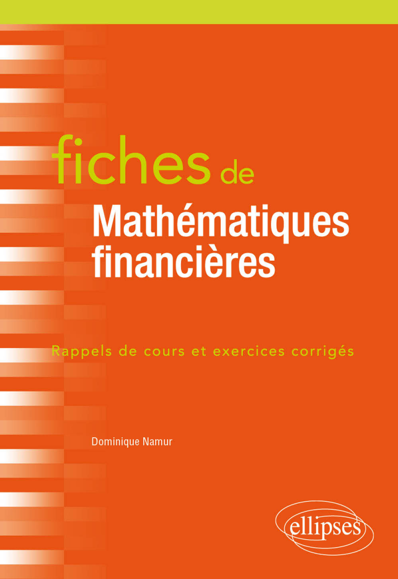 Fiches de Mathématiques financières