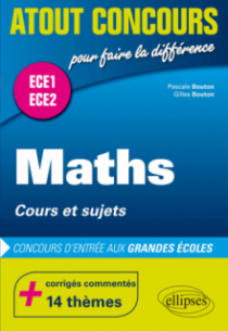 Mathématiques - cours et sujets - classes préparatoires ECE 1 et ECE 2