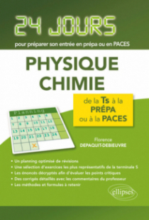 Physique-chimie - 24 jours pour préparer son entrée en prépa