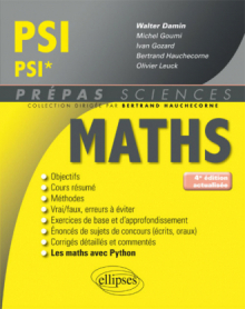 Mathématiques PSI/PSI* - 4e édition actualisée