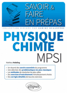 Physique-chimie MPSI