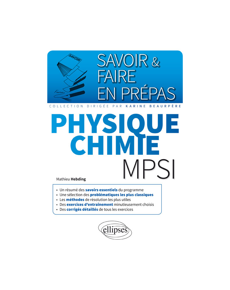 Physique-chimie MPSI