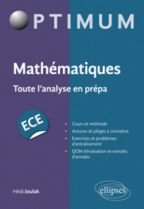 Mathématiques : Toute l'analyse en prépa ECE