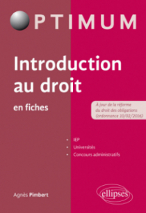 Introduction au droit en fiches