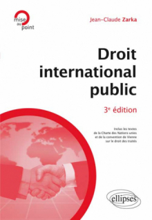 Droit international public - 3e édition