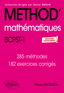 Mathématiques BCPST 1re année - Nouveaux programmes