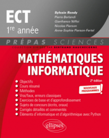 Mathématiques - Informatique - ECT 1re année - Nouveaux programmes - 2e édition
