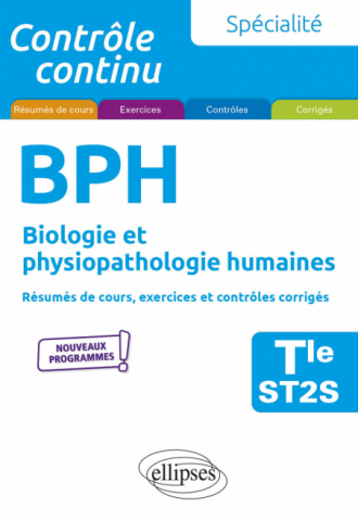 Spécialité BPH - Biologie et physiopathologie humaines - Terminale ST2S