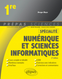 Spécialité Numérique et sciences informatiques - Première - 2e édition