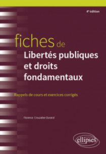 Fiches de Libertés publiques et droits fondamentaux - 4e édition