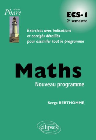 Mathématiques ECS-1 2e semestre