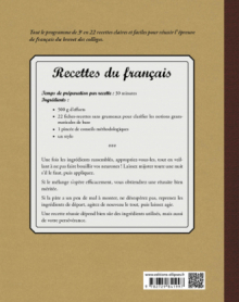 Les recettes du français - Préparation au brevet - Cahier de leçons et exercices pour l'épreuve de français, grammaire et expression