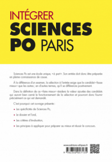 Intégrer Sciences Po Paris – Guide pratique d'autocoaching – Dossier et oral