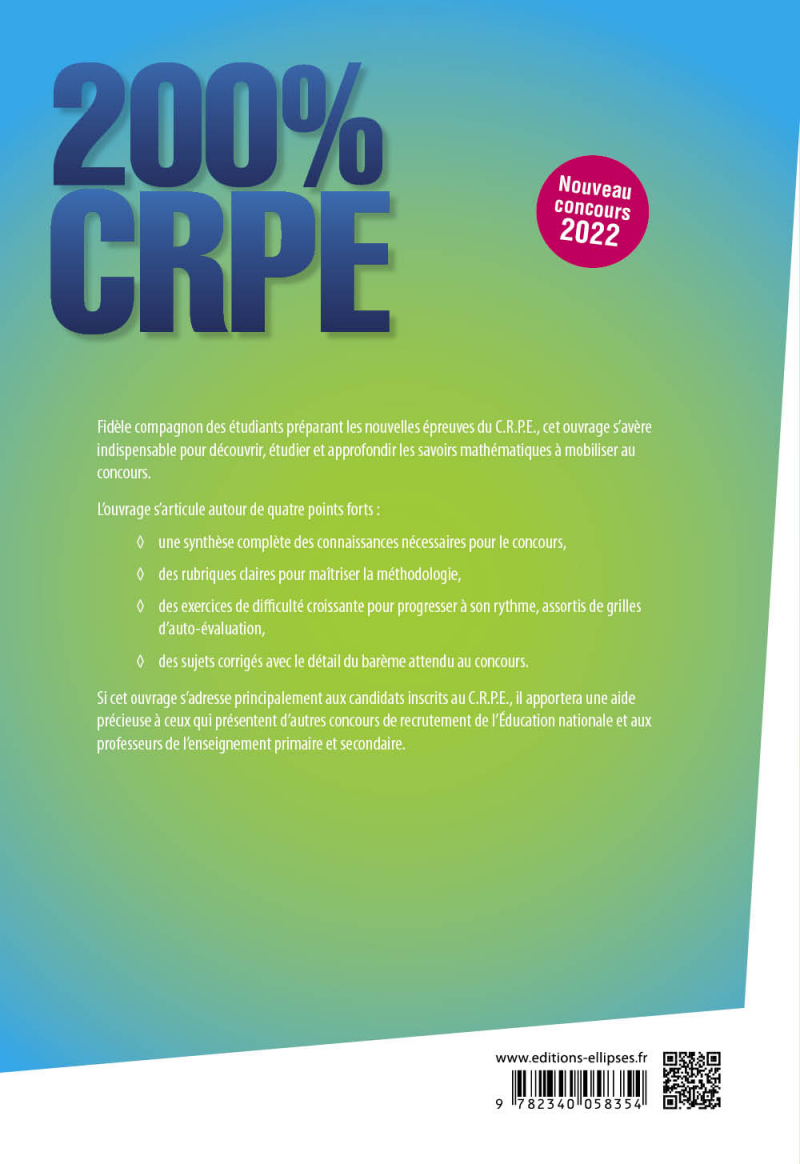 Quel Livre Pour Préparer Le Crpe 2022