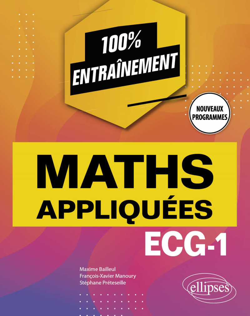 Math matiques Appliqu es ECG 1 Nouveaux Programmes