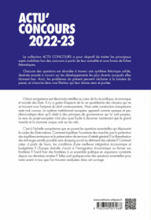 Questions européennes 2022-2023 - Cours et QCM