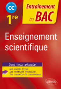 Enseignement scientifique - Première - Contrôle continu