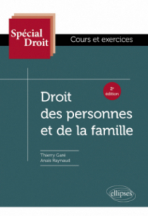 Droit des personnes et de la famille - 2e édition