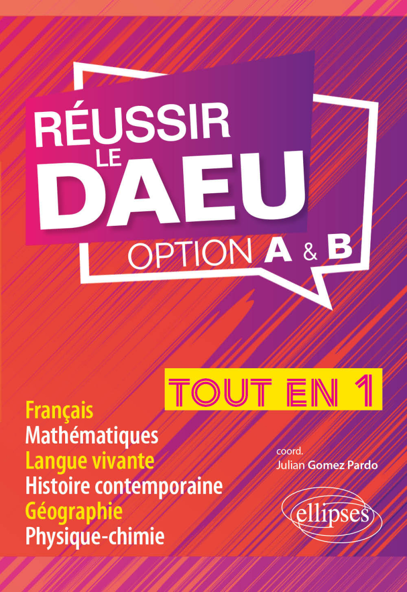 Réussir le DAEU Toutenun Option A et B