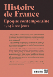 Histoire de France, volume 4 - Époque contemporaine, tome 2 (1914 à nos jours)