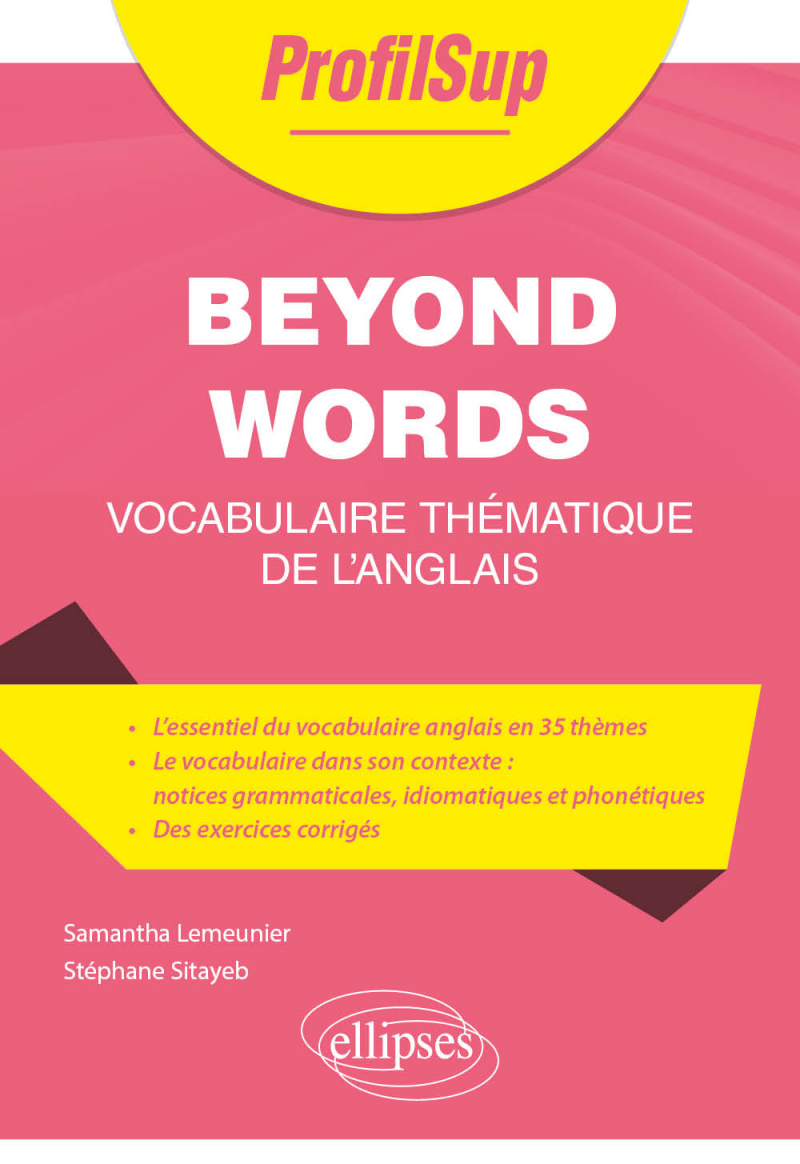 Beyond Words - Vocabulaire thématique de l'anglais