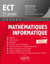 Mathématiques - Informatique - prépas ECT 2e année - Programme 2022 - 3e édition