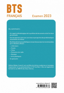 BTS Français - Culture générale et expression - 1. Invitation au voyage... 2. Dans ma maison. Examen 2023