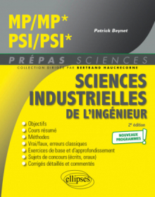Sciences industrielles de l'ingénieur MP/MP* - PSI/PSI* - Programme 2022 - 2e édition