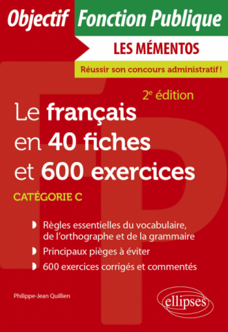 Le français en 40 fiches et 600 exercices - 2e édition