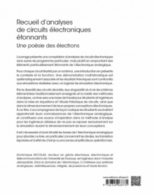Recueil d’analyses de circuits électroniques étonnants - Une poésie des électrons