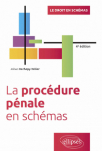 La procédure pénale en schémas - À jour des lois du 22 décembre 2021 pour la confiance dans l'institution judiciaire et du 24 janvier 2022 relative à la responsabilité pénale et à la sécurité intérieure - 4e édition