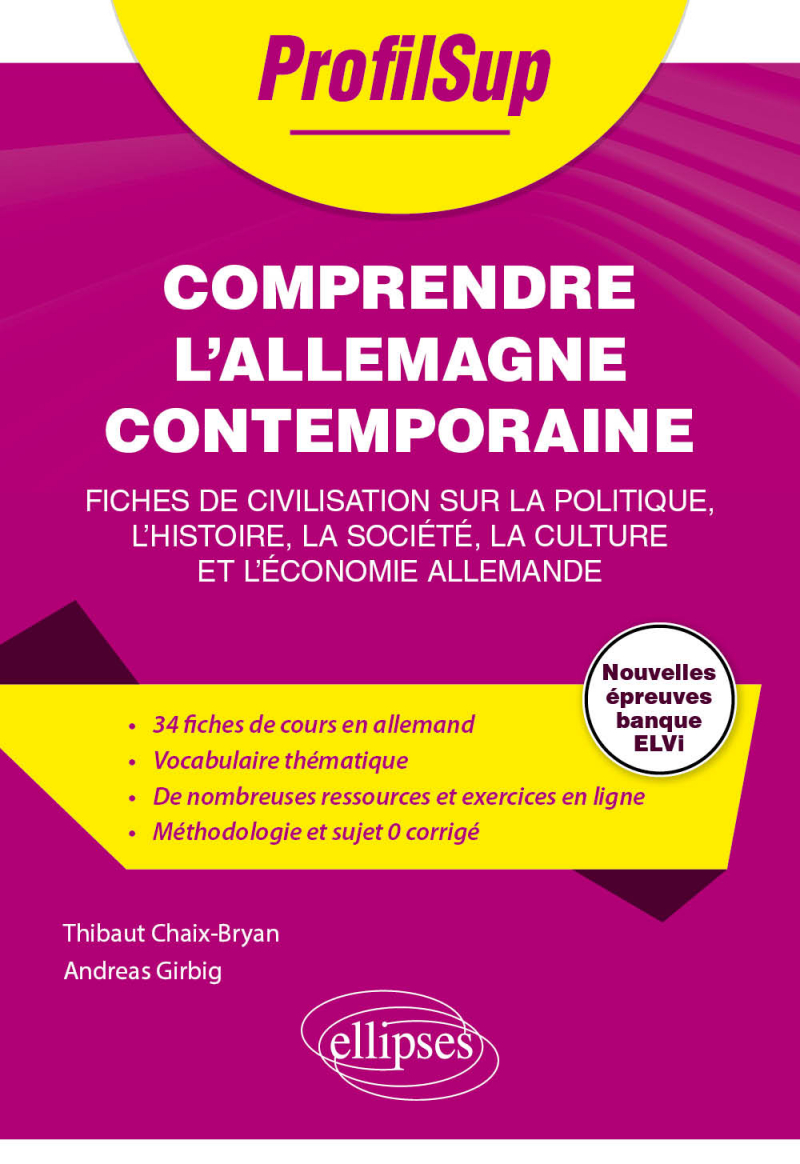 Comprendre l'Allemagne contemporaine Fiches de civilisation sur la