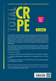 Réussir l'épreuve écrite d’arts - CRPE - Concours 2023-2024 - 2e édition - 2e édition