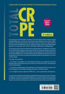 Réussir l’épreuve écrite de sciences et technologie - CRPE - Concours 2023-2024 - 2e édition - 2e édition