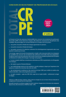 Réussir l’épreuve écrite de français - CRPE - Concours 2023-2024 - 2e édition - 2e édition