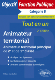 Animateur territorial - Animateur territorial principal de 2e et de 1re classe - 2e édition