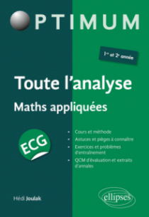 Toute l'analyse - ECG maths appliquées