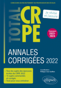 Annales corrigées du CRPE 2022