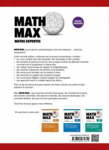 Math Max - Terminale Option Mathématiques expertes - Cours complet, exercices et devoirs corrigés - 2e édition
