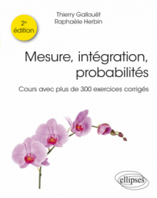 Mesure, intégration, probabilités - Cours avec plus de 300 exercices corrigés - 2e édition