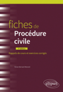 Fiches de procédure civile - À jour au 31 juillet 2022 - 7e édition